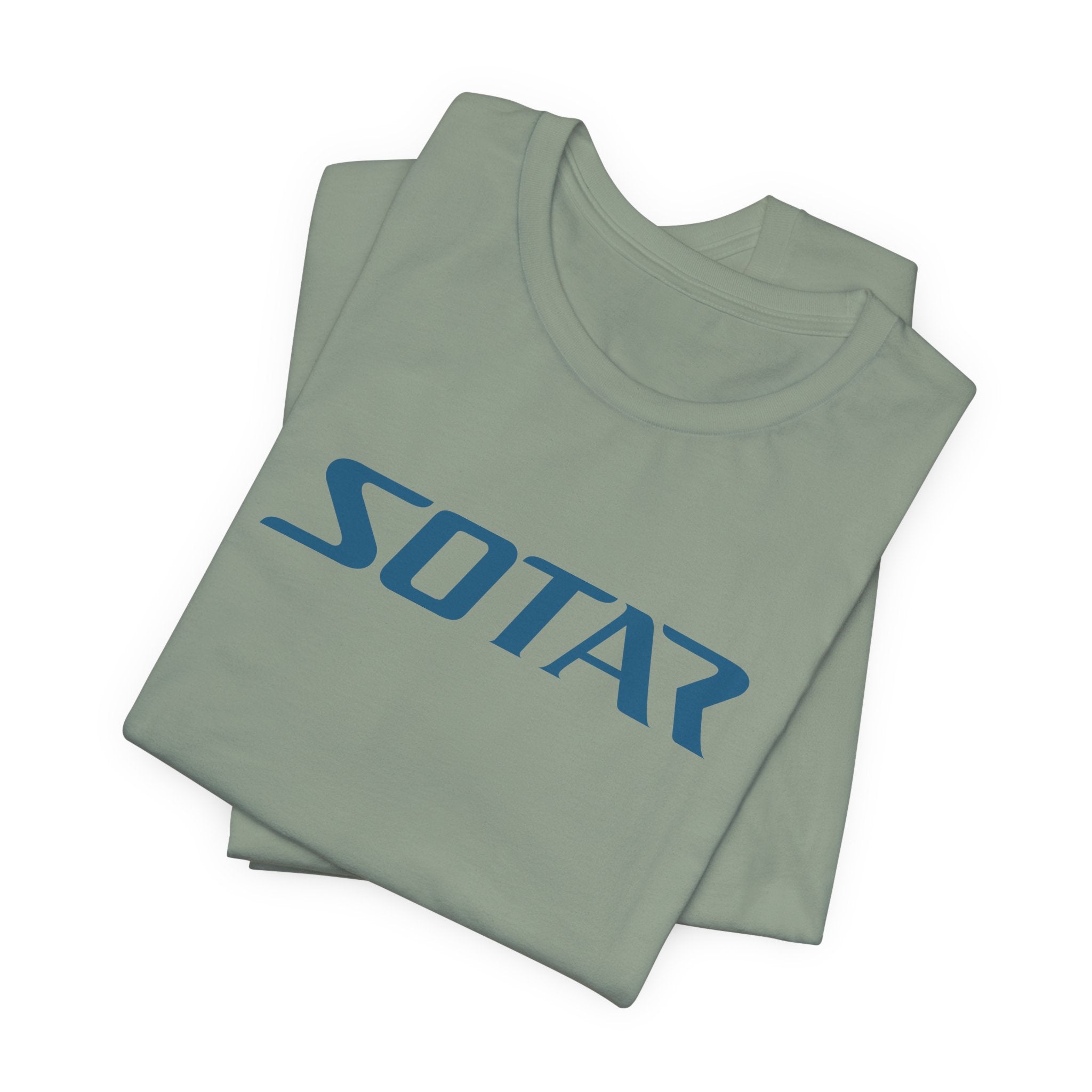 SOTAR Teal LOGO Graphic Tee - Unisex Casual T-Shirt, Everyday Outdoor