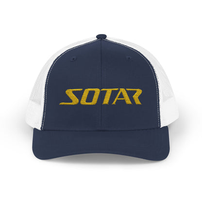 Snapback Trucker Cap - Yellow Logo