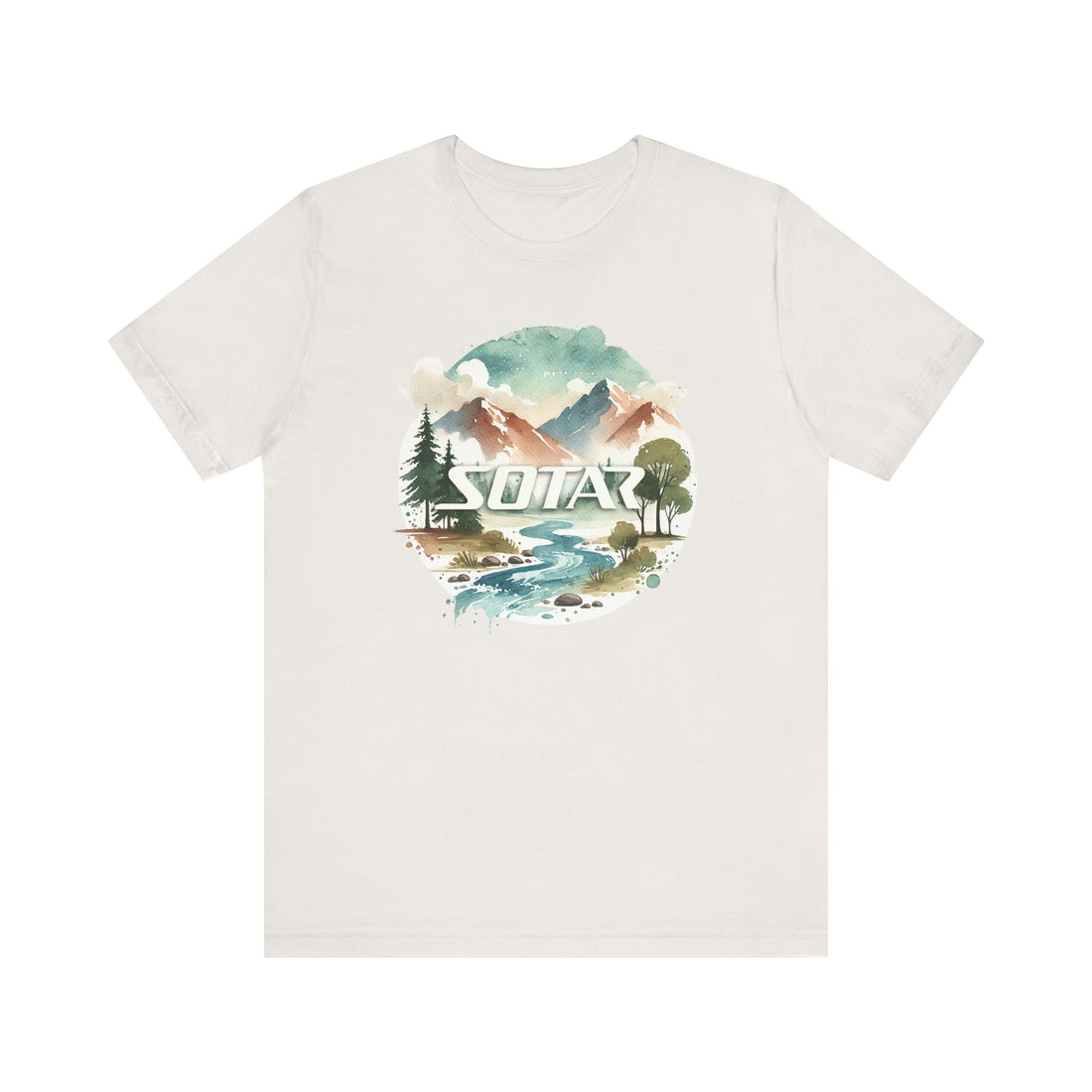 Unisex Short Sleeve Tee - Watercolor 202