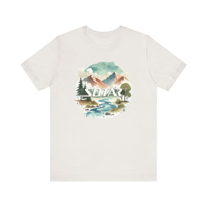 Unisex Short Sleeve Tee - Watercolor 202