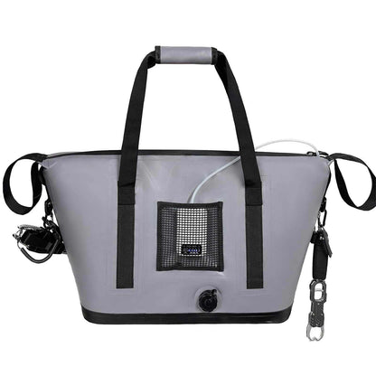 37QT Fish Cooler Bag With Fishing Rod Holder
