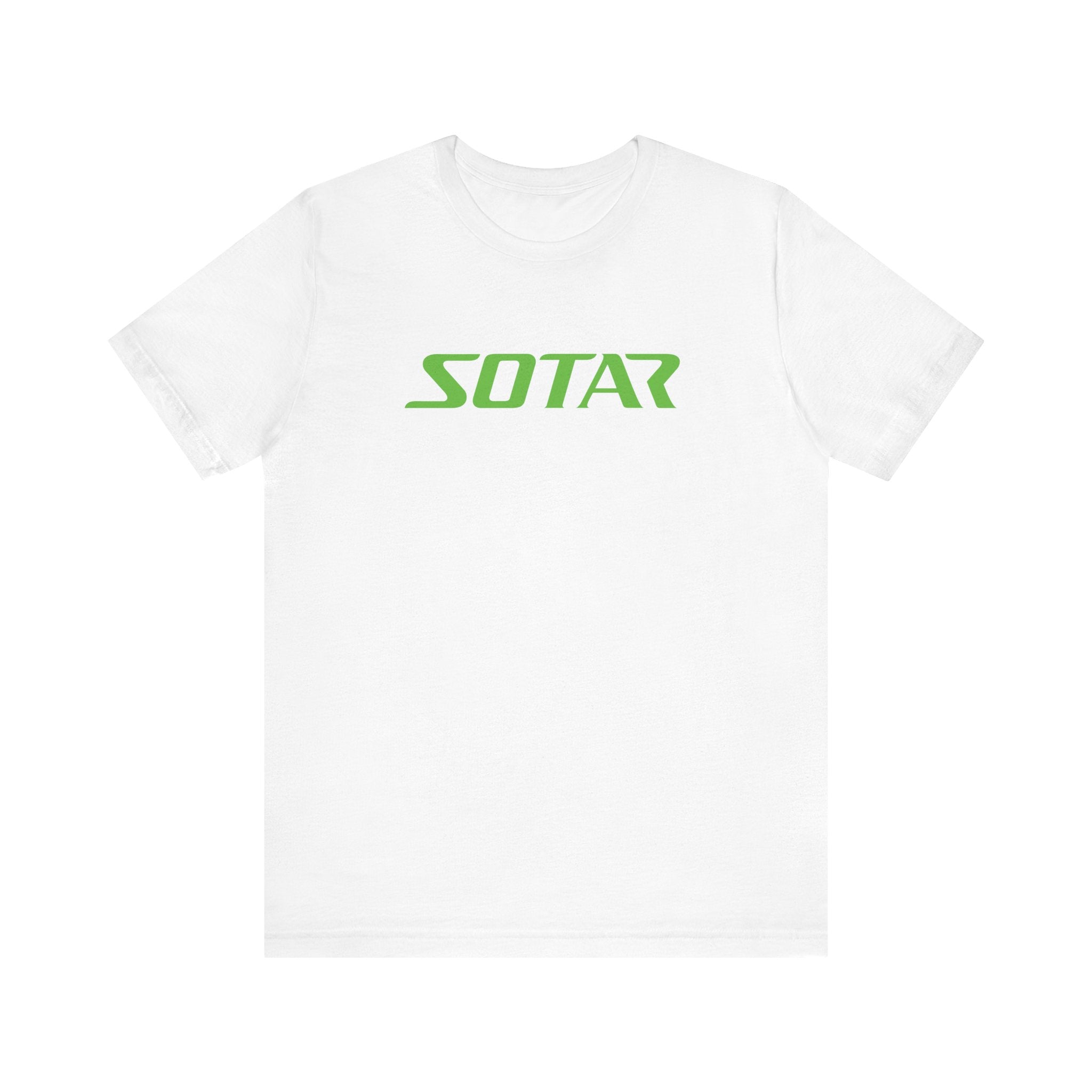 SOTAR Lime Green LOGO Graphic Tee - Unisex Casual T-Shirt, Everyday Outdoor