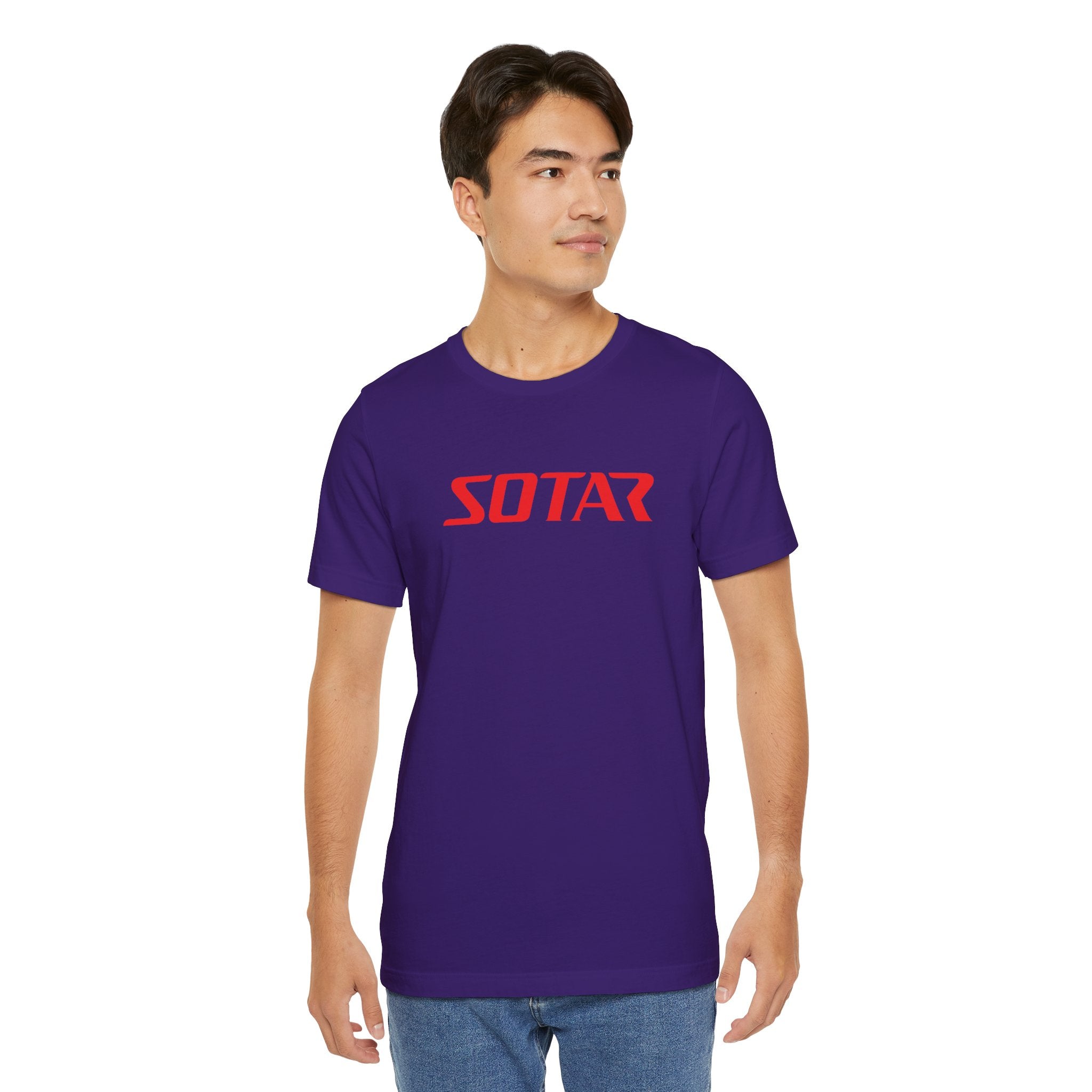 SOTAR Red LOGO Graphic Tee - Unisex Casual T-Shirt, Everyday Outdoor