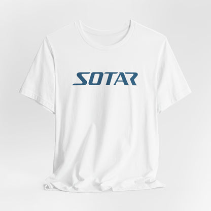 SOTAR Teal LOGO Graphic Tee - Unisex Casual T-Shirt, Everyday Outdoor