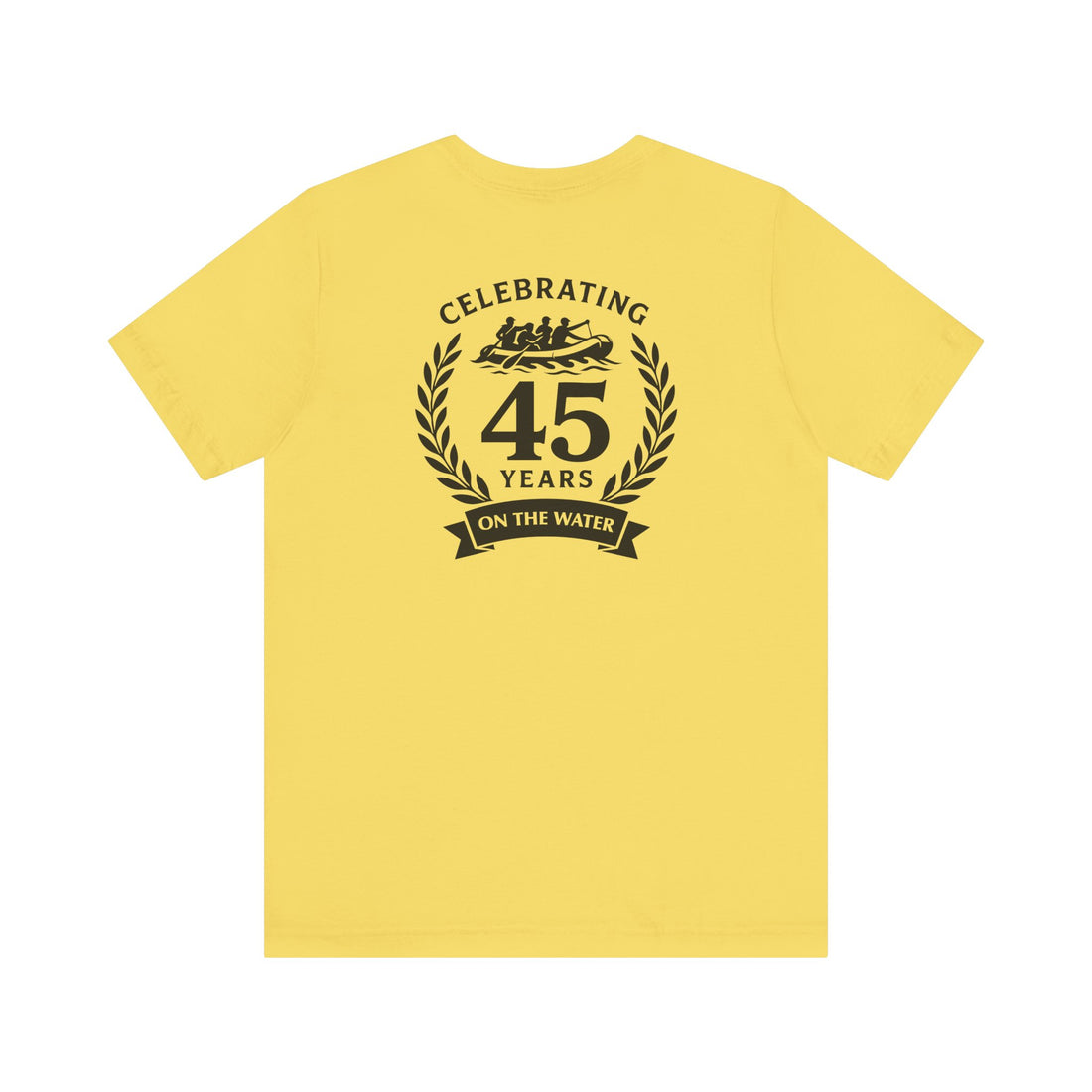 SOTAR Black Logo Celebrating 45 Years Unisex Tee, Commemorative Shirt, Whitewater Rafting Anniversary T-Shirt