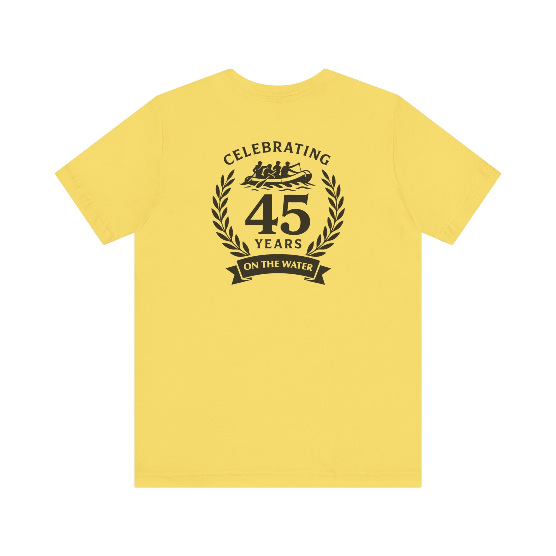 SOTAR Black Logo Celebrating 45 Years Unisex Tee, Commemorative Shirt, Whitewater Rafting Anniversary T-Shirt