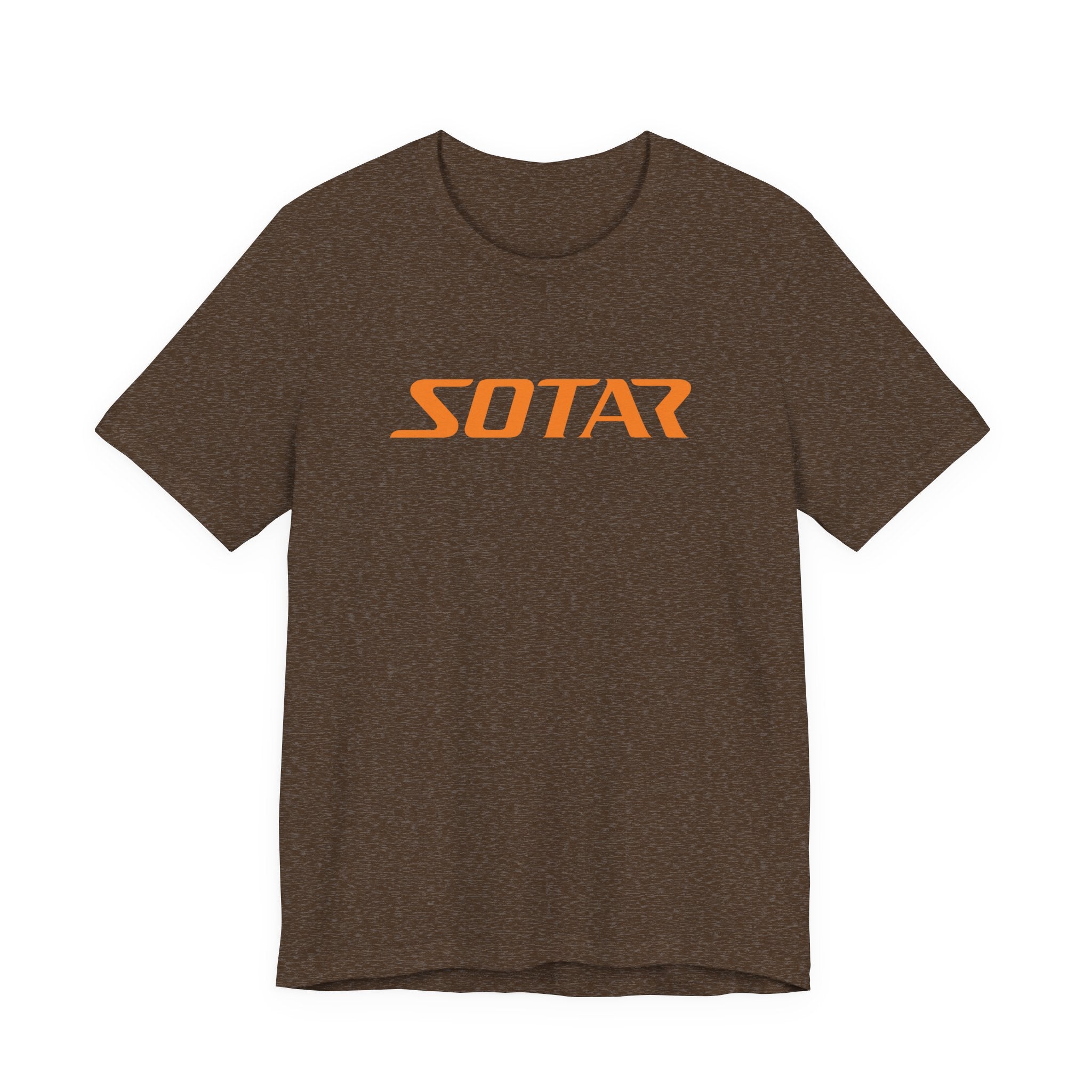 SOTAR Orange LOGO Graphic Tee - Unisex Casual T-Shirt, Everyday Outdoor