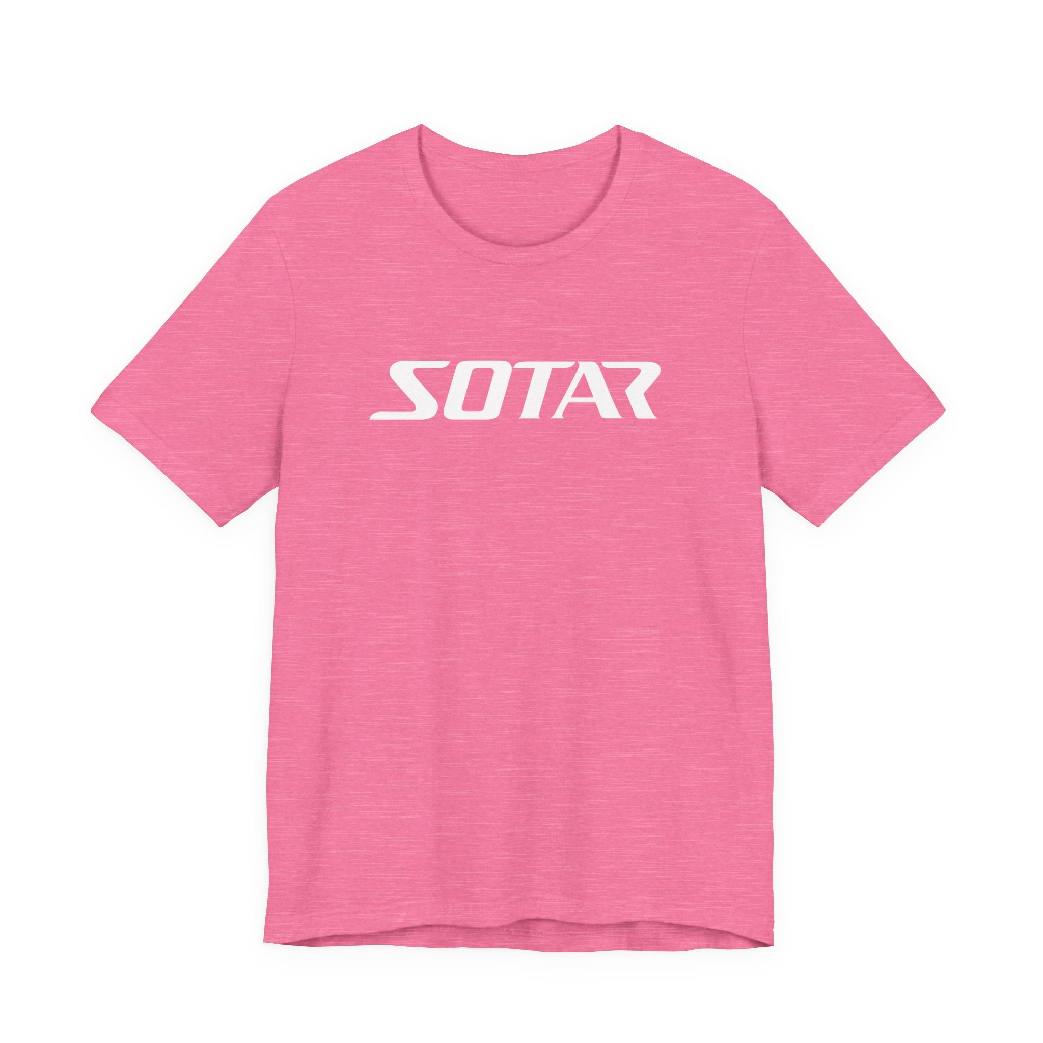 SOTAR White LOGO Graphic Tee - Unisex Casual T-Shirt, Everyday Outdoor