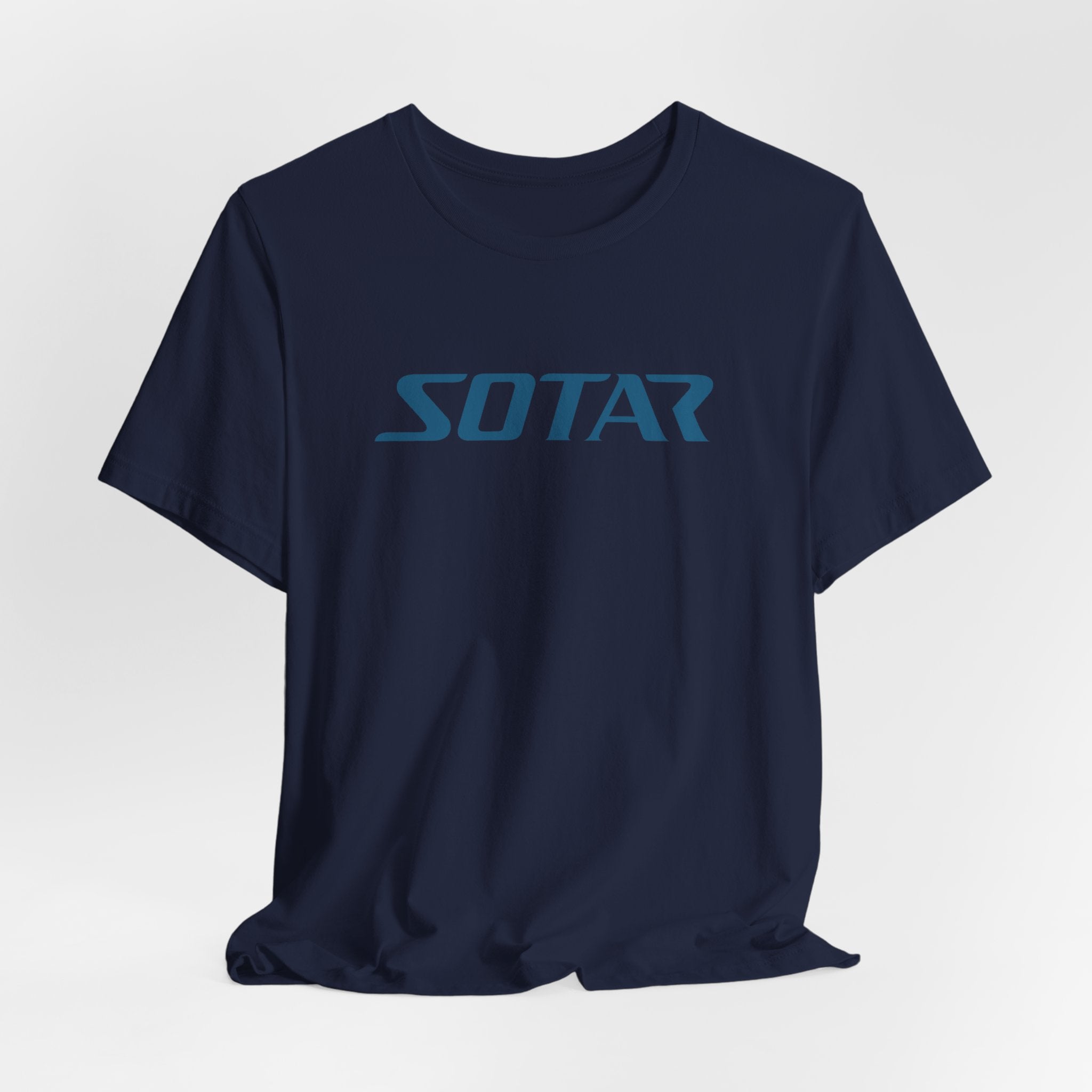 SOTAR Teal LOGO Graphic Tee - Unisex Casual T-Shirt, Everyday Outdoor