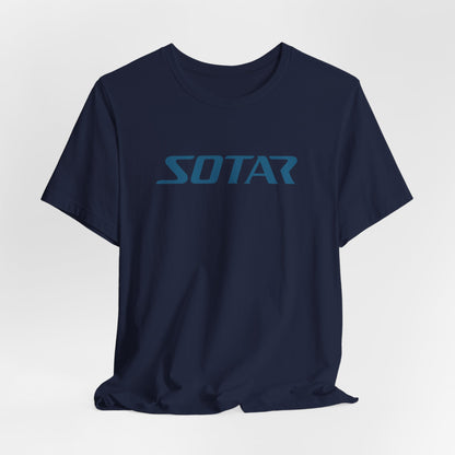 SOTAR Teal LOGO Graphic Tee - Unisex Casual T-Shirt, Everyday Outdoor