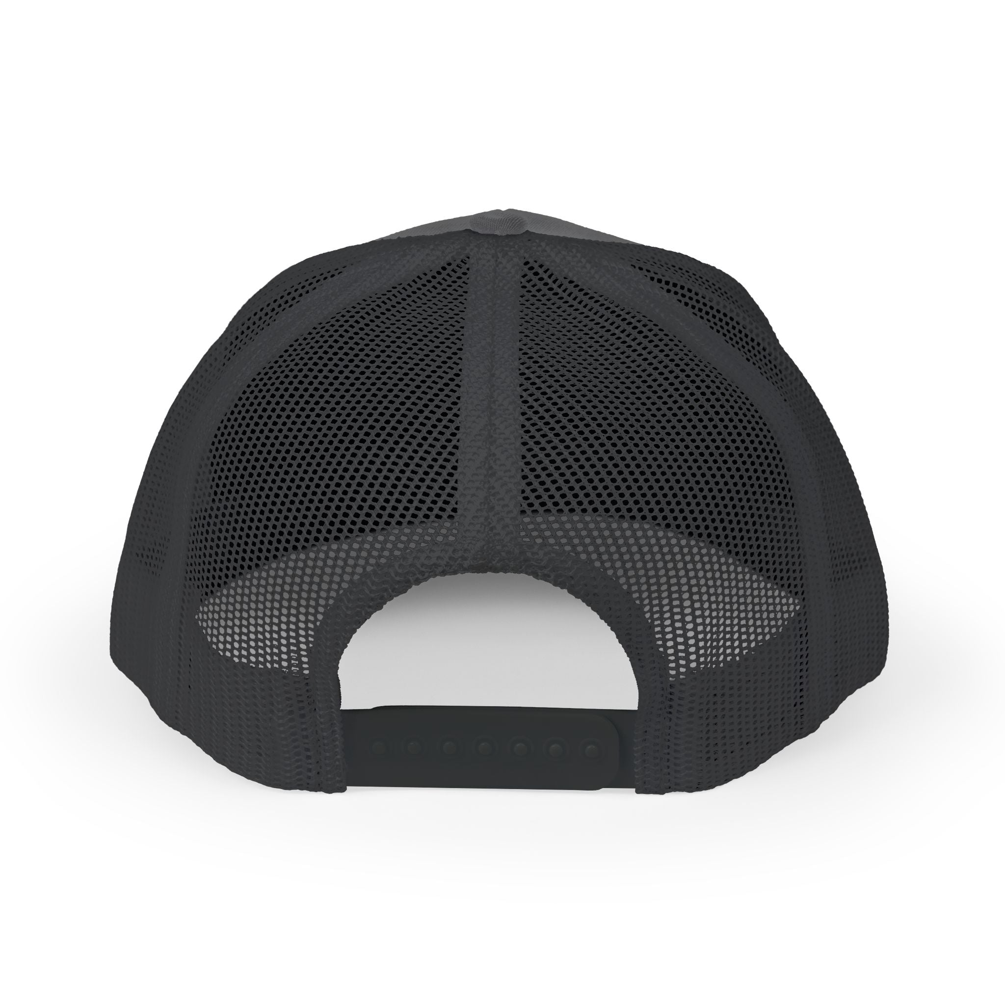 Snapback Trucker Cap - Black Logo