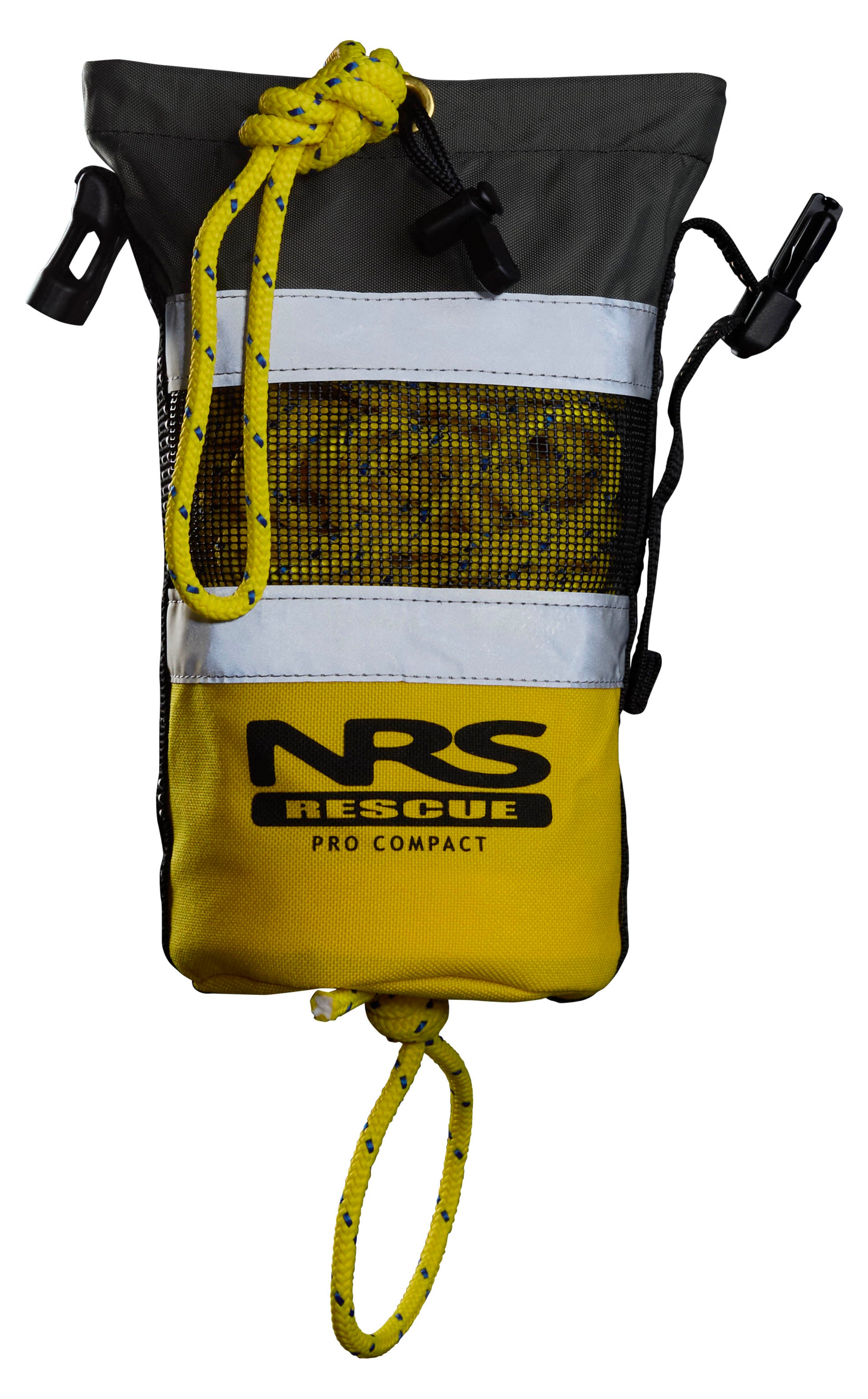 NRS Pro Compact Rescue Throw Bag, Yellow