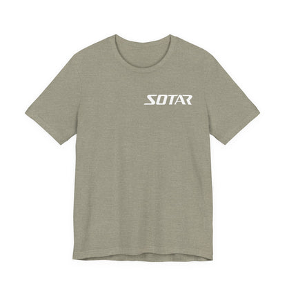 SOTAR White Logo Celebrating 45 Years Unisex Tee, Commemorative Shirt, Whitewater Rafting Anniversary T-Shirt