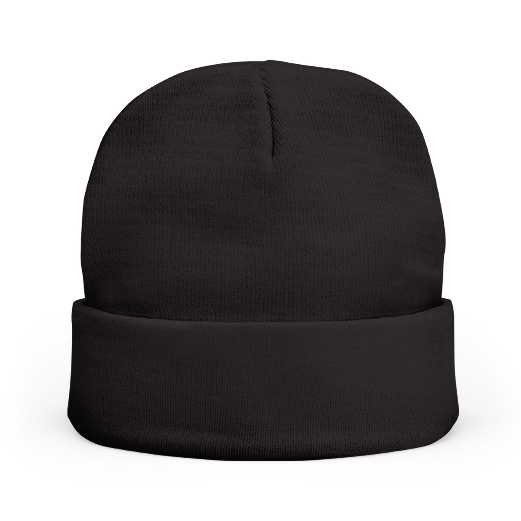 SOTAR White Logo Cozy Embroidered Knit Beanie | Warm Winter Hat