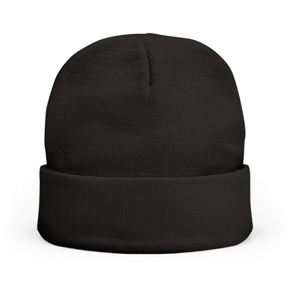 SOTAR White Logo Cozy Embroidered Knit Beanie | Warm Winter Hat