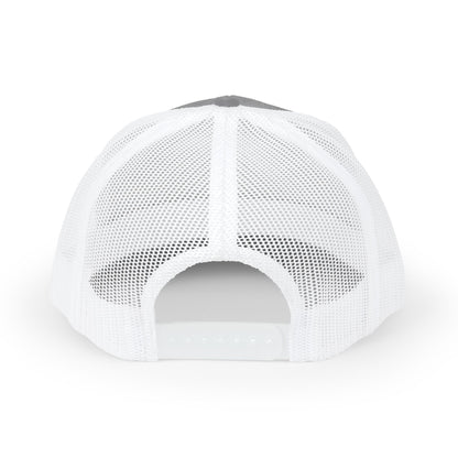 Snapback Trucker Cap - Orange Logo