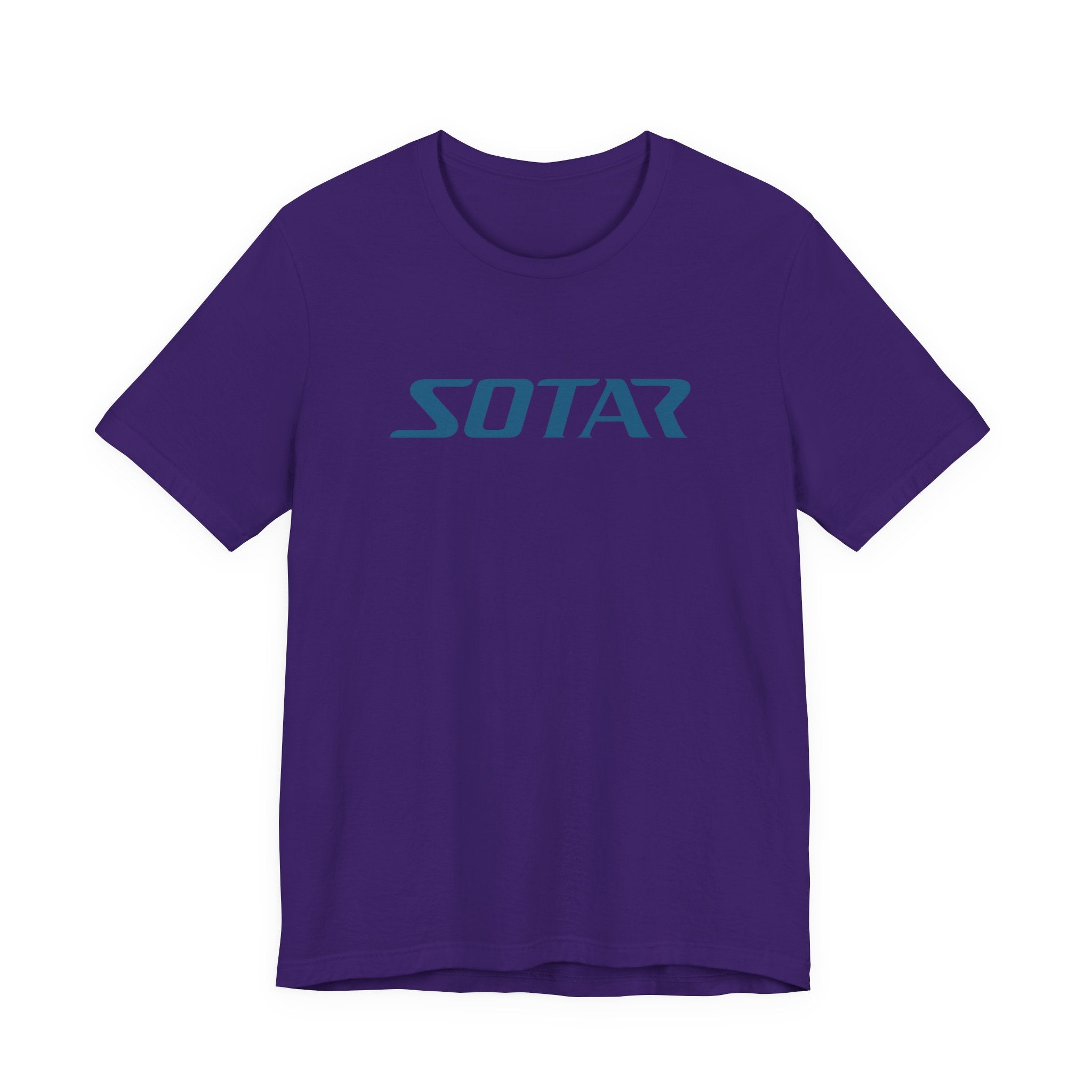SOTAR Teal LOGO Graphic Tee - Unisex Casual T-Shirt, Everyday Outdoor