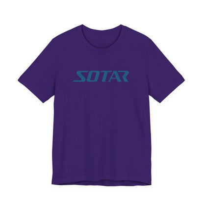 SOTAR Teal LOGO Graphic Tee - Unisex Casual T-Shirt, Everyday Outdoor