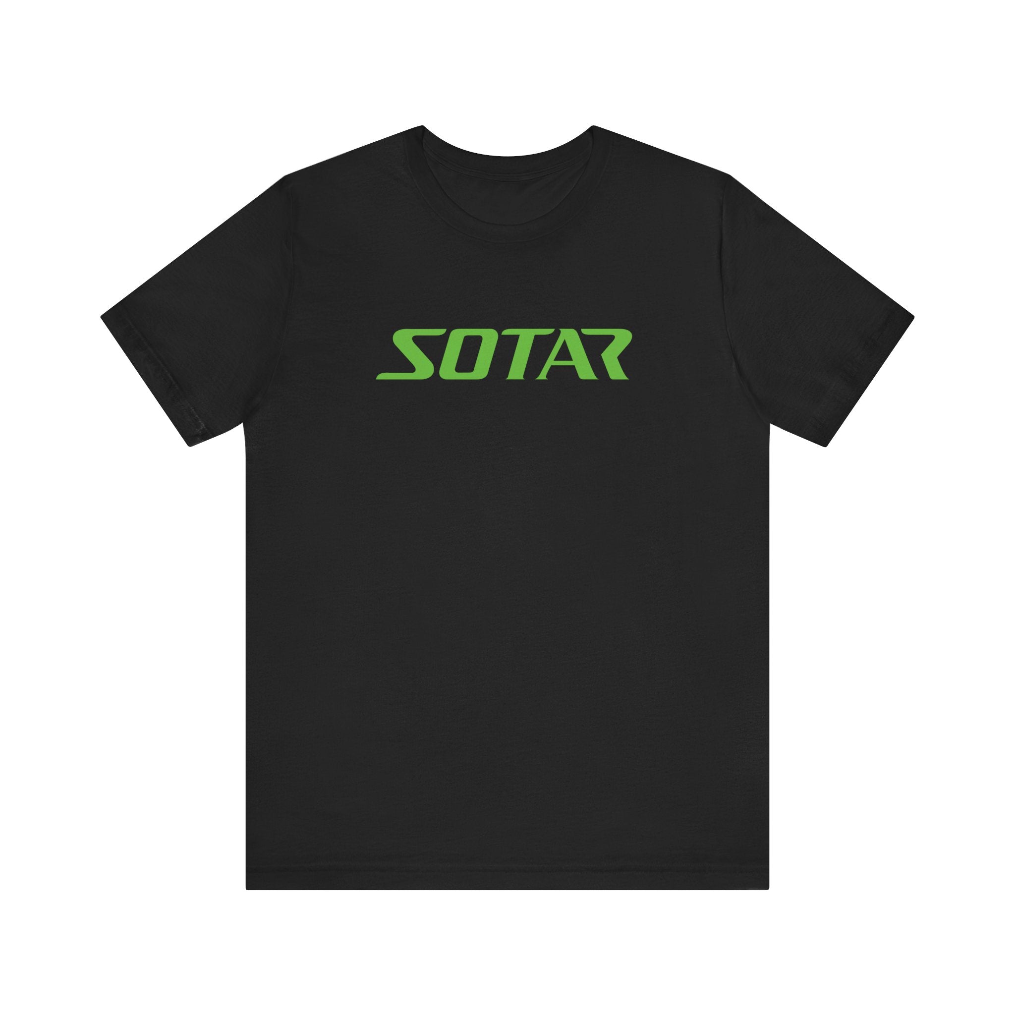 SOTAR Lime Green LOGO Graphic Tee - Unisex Casual T-Shirt, Everyday Outdoor