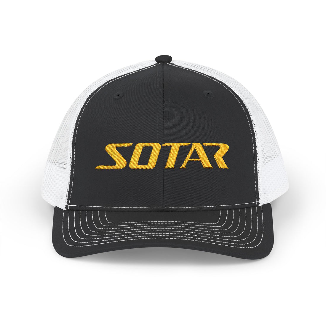 Snapback Trucker Cap - Yellow Logo