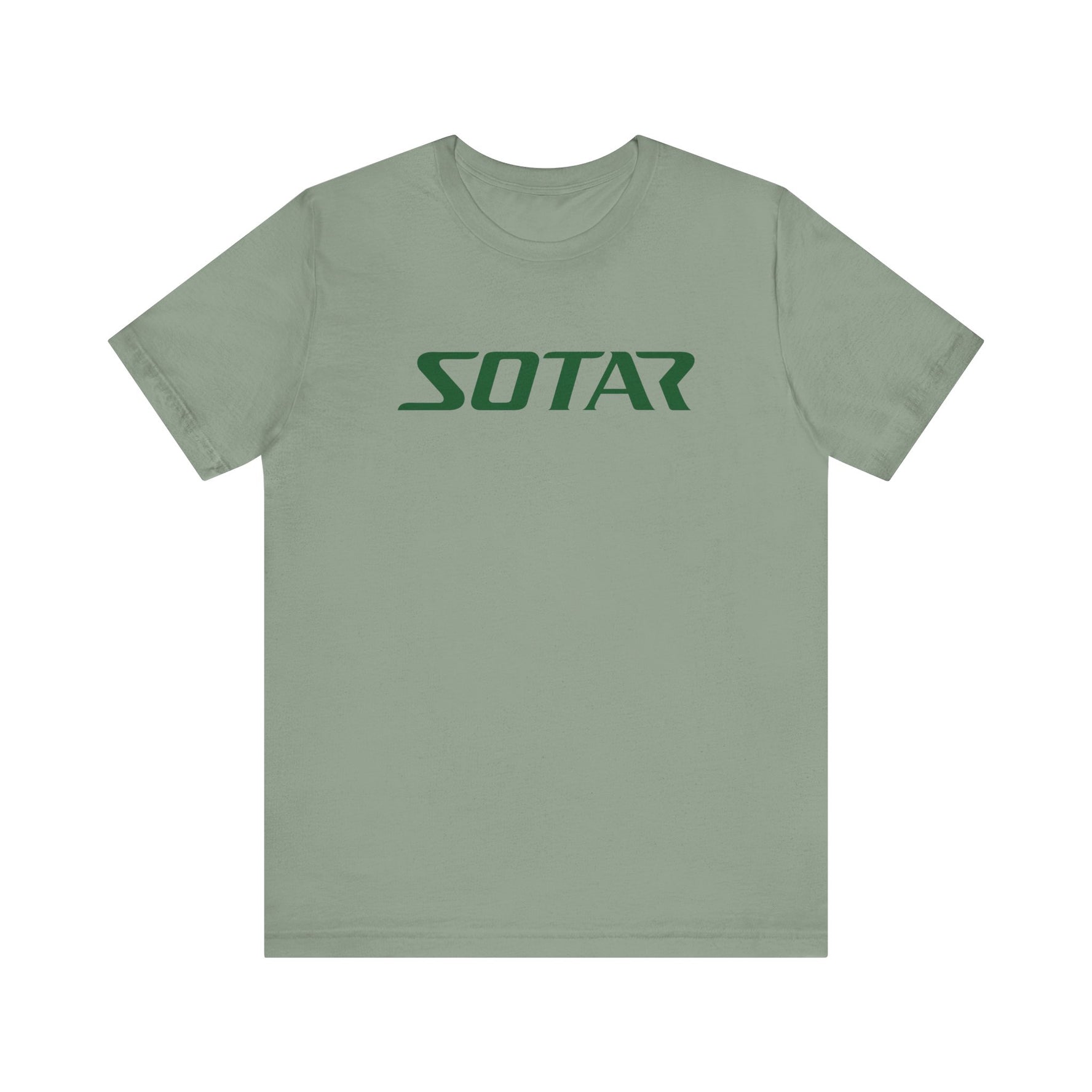 SOTAR Green LOGO Graphic Tee - Unisex Casual T-Shirt, Everyday Outdoor