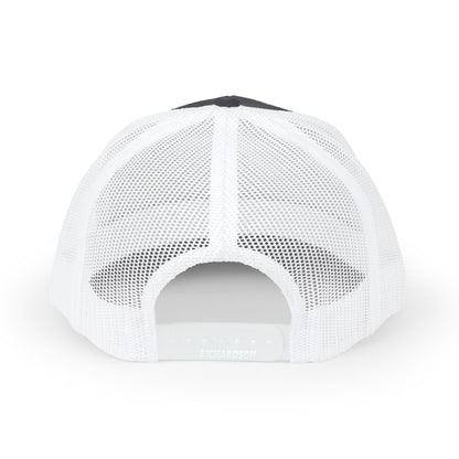 Snapback Trucker Cap - Orange Logo