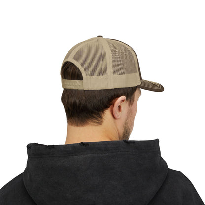 SOTAR Embroidered Black Logo Snapback Trucker Cap Baseball Hat