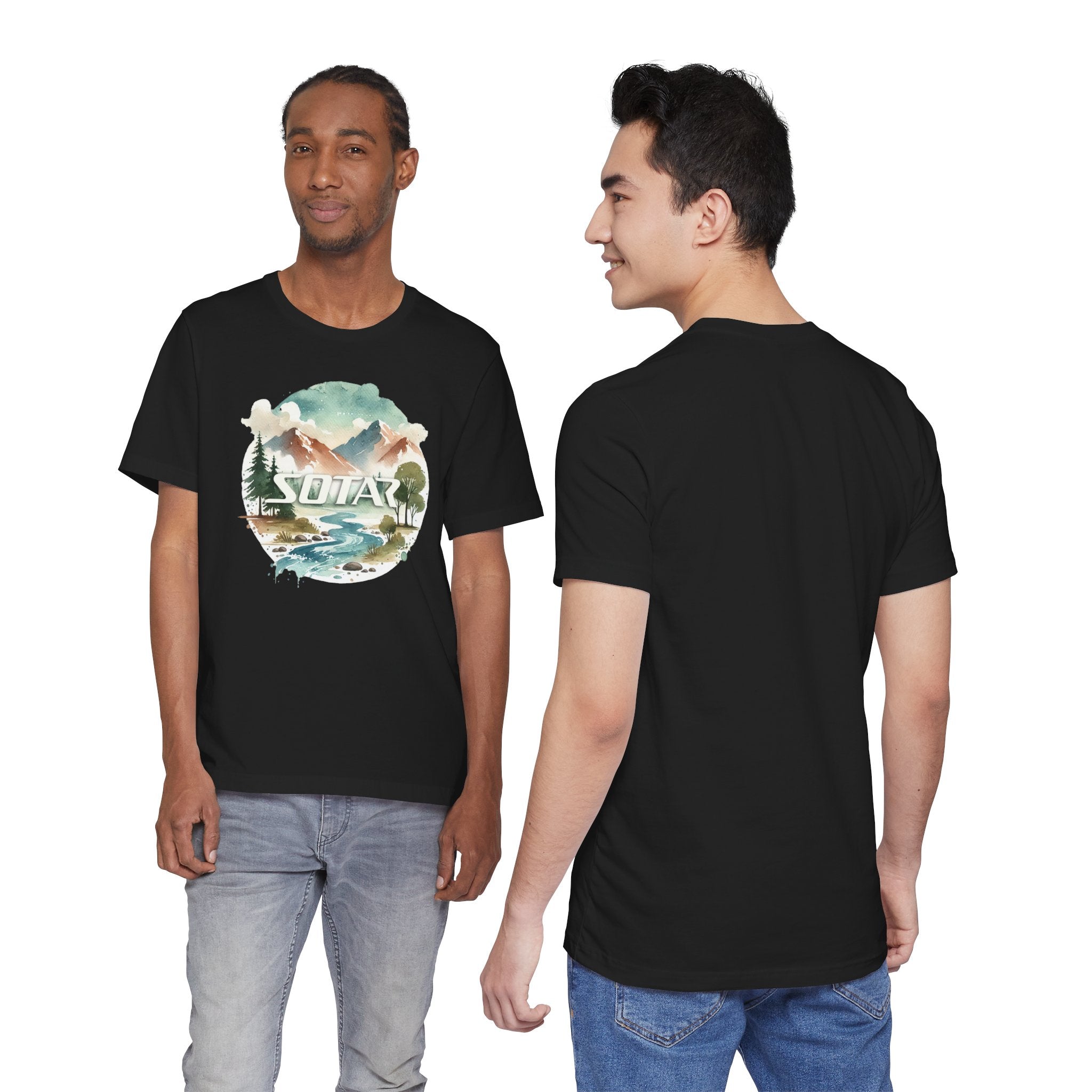 Unisex Short Sleeve Tee - Watercolor 202