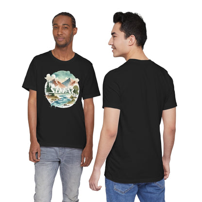 Unisex Short Sleeve Tee - Watercolor 202