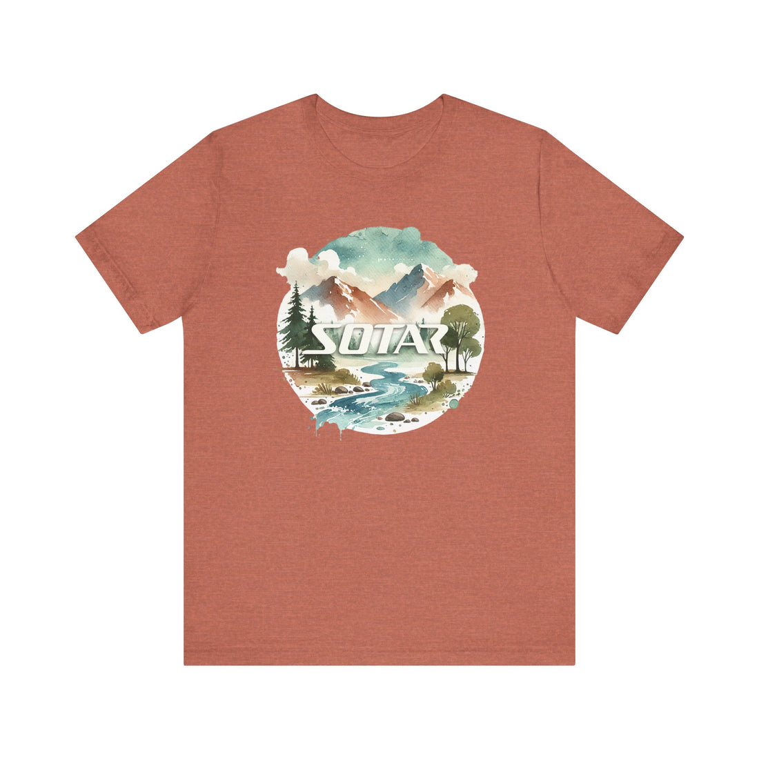 Unisex Short Sleeve Tee - Watercolor 202