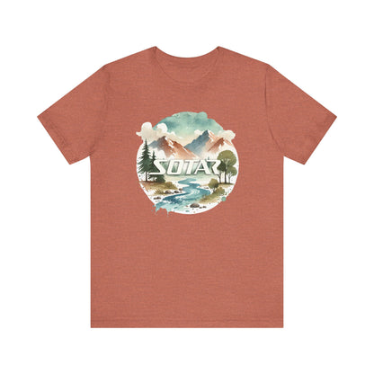 Unisex Short Sleeve Tee - Watercolor 202