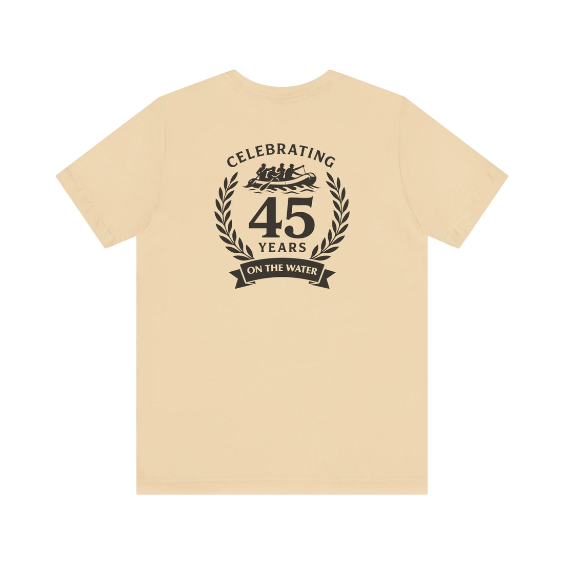 SOTAR Black Logo Celebrating 45 Years Unisex Tee, Commemorative Shirt, Whitewater Rafting Anniversary T-Shirt