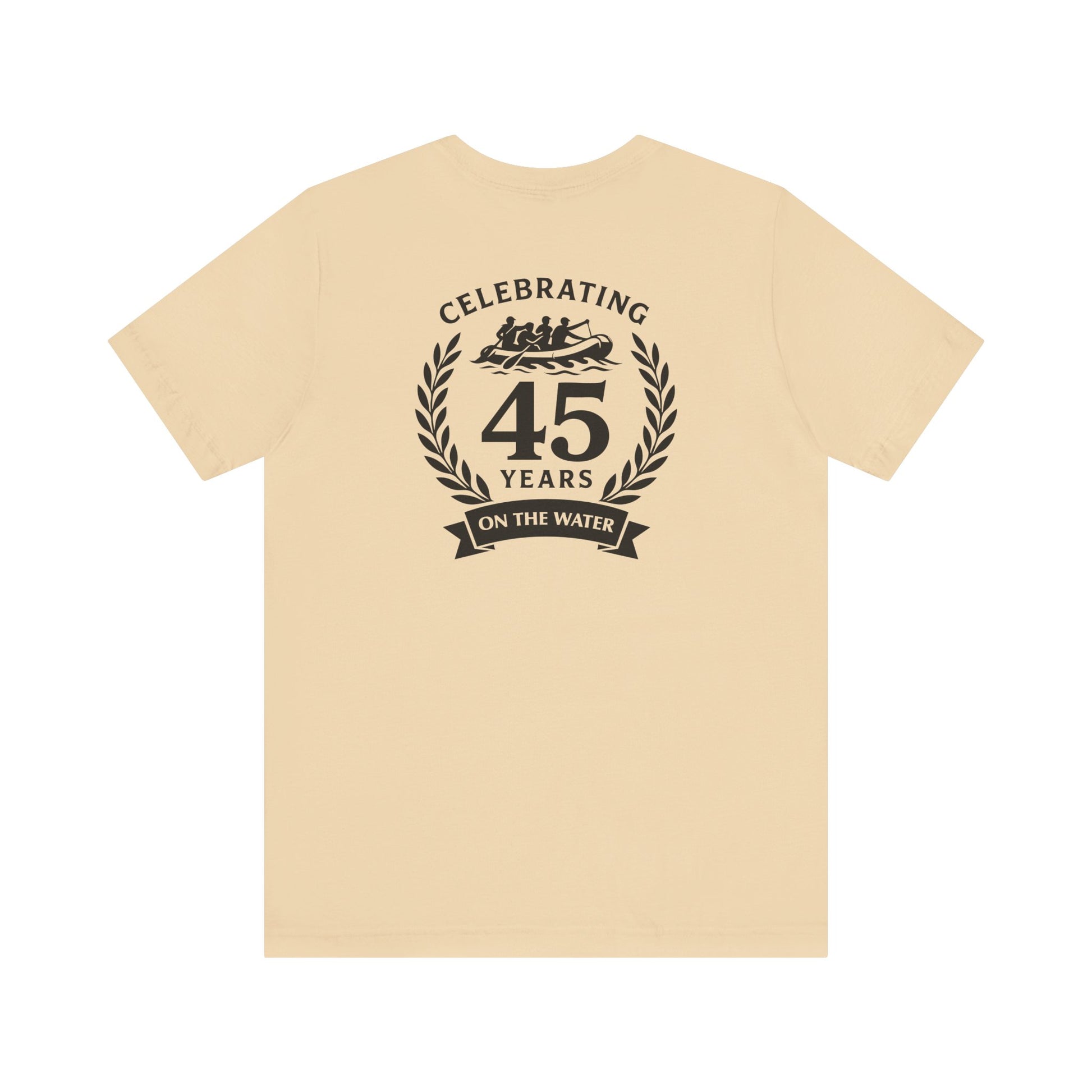 SOTAR Black Logo Celebrating 45 Years Unisex Tee, Commemorative Shirt, Whitewater Rafting Anniversary T-Shirt