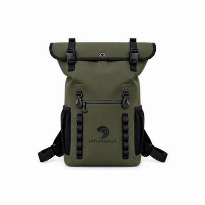 Waterproof Floating Backpack Dry Bag - Olive Night
