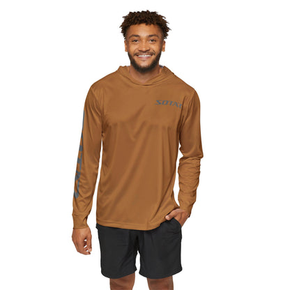 Brown SOTAR Men's UPF 50+ Sun Shirt