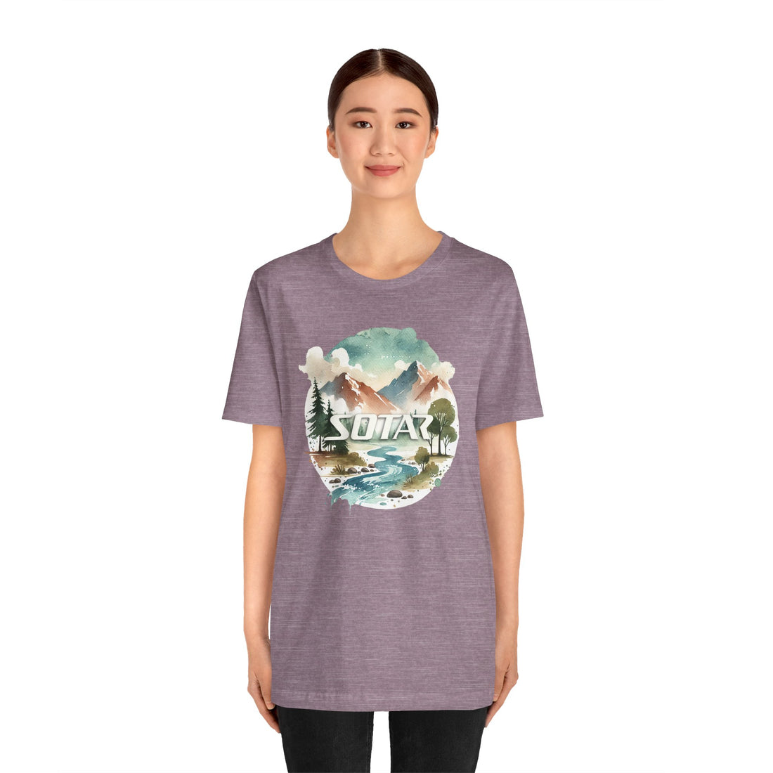 Unisex Short Sleeve Tee - Watercolor 202