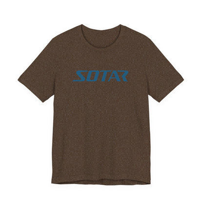 SOTAR Teal LOGO Graphic Tee - Unisex Casual T-Shirt, Everyday Outdoor