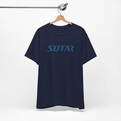 SOTAR Teal LOGO Graphic Tee - Unisex Casual T-Shirt, Everyday Outdoor