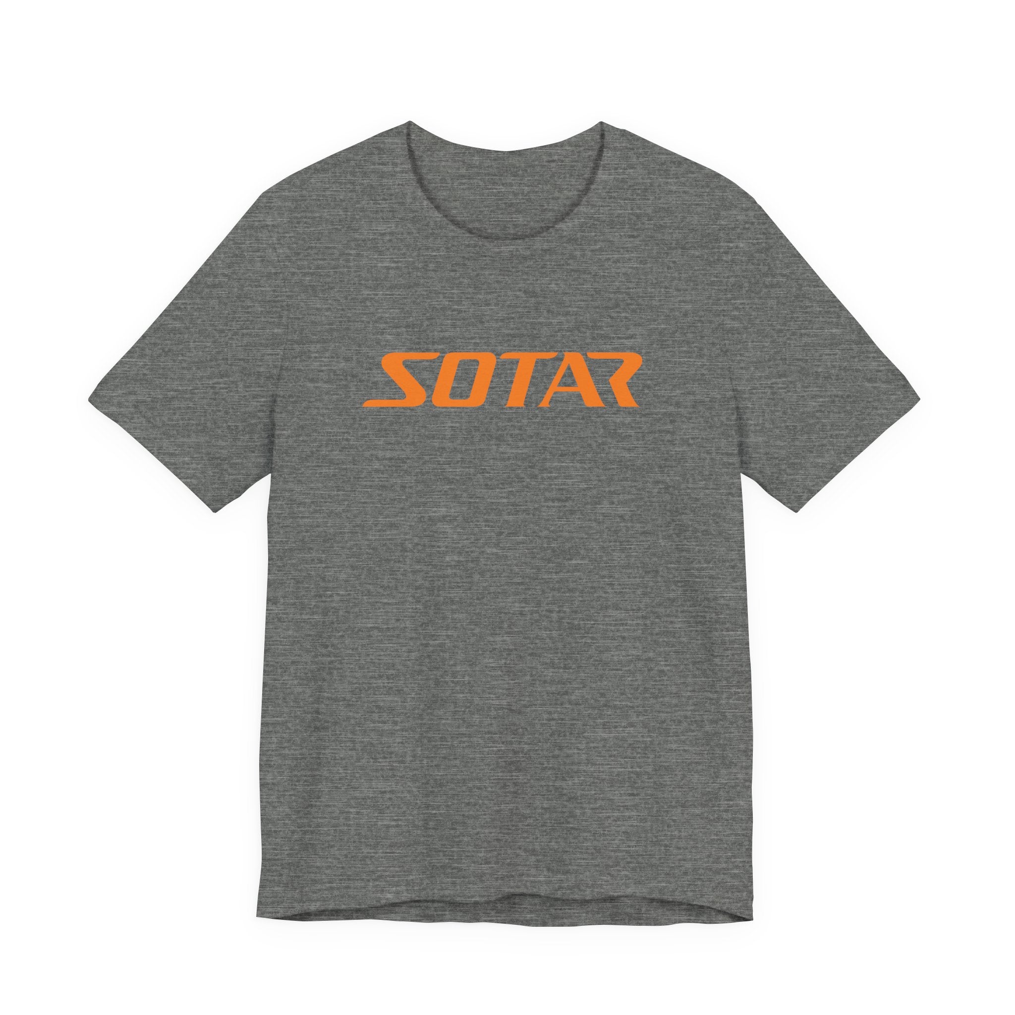 SOTAR Orange LOGO Graphic Tee - Unisex Casual T-Shirt, Everyday Outdoor