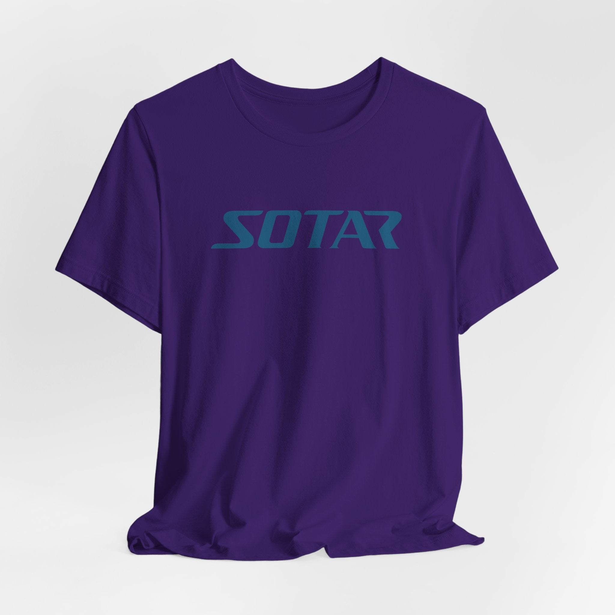 SOTAR Teal LOGO Graphic Tee - Unisex Casual T-Shirt, Everyday Outdoor