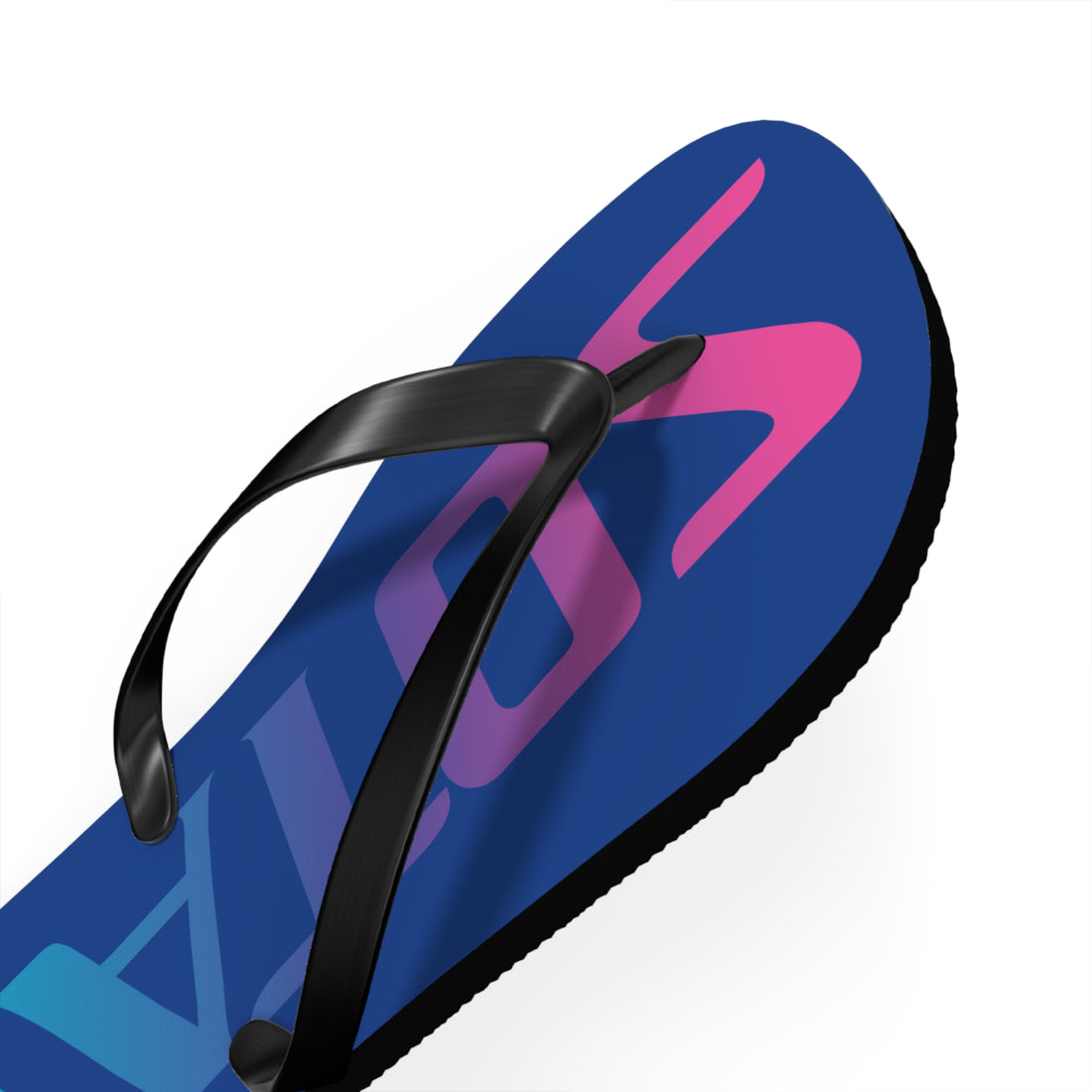 SOTAR Pink Teal Logo Blue Flip Flops Sandals Summer River Water Wear