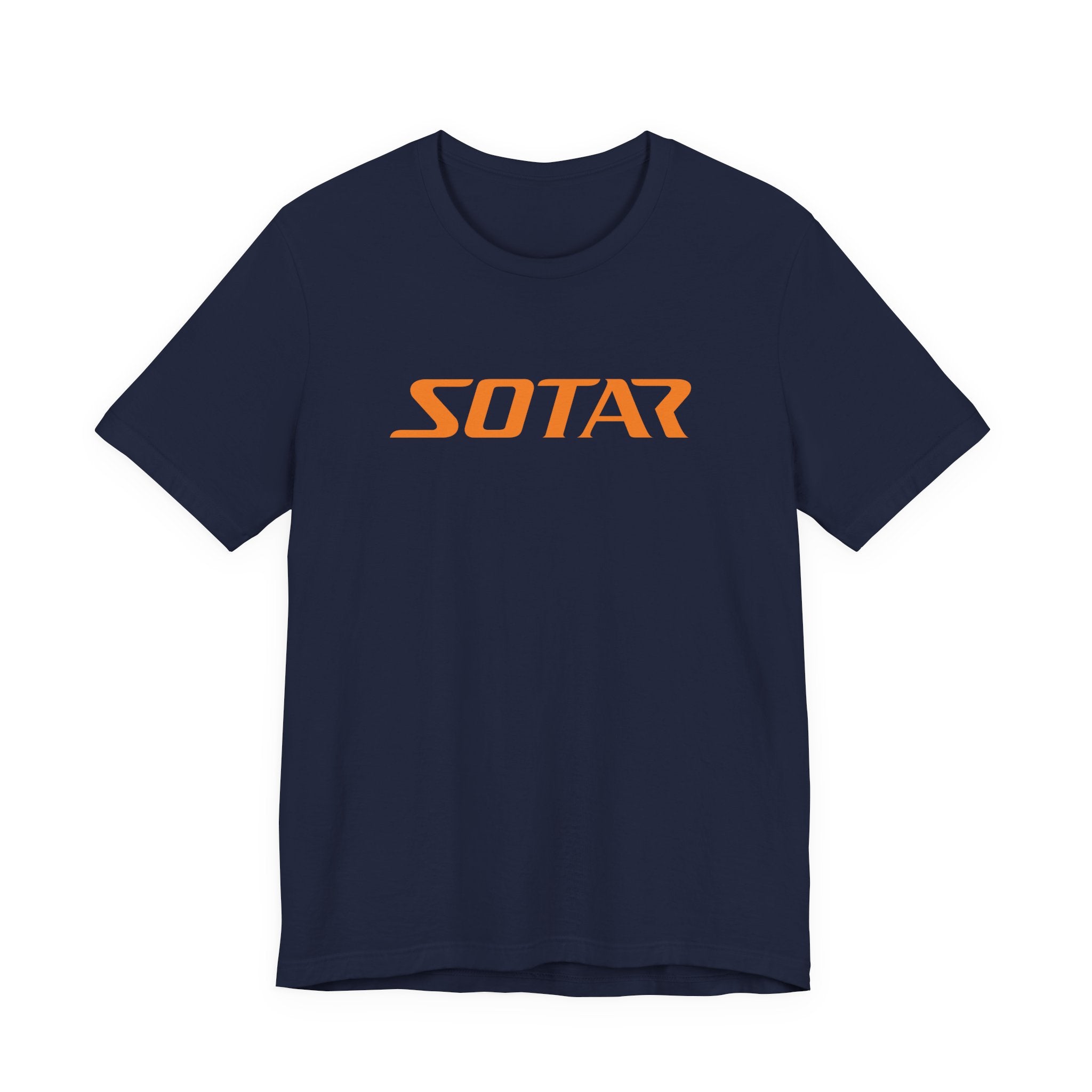 SOTAR Orange LOGO Graphic Tee - Unisex Casual T-Shirt, Everyday Outdoor