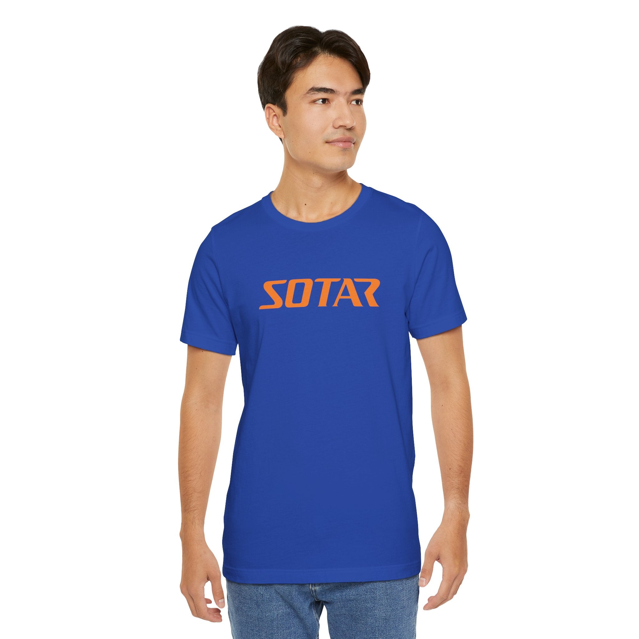 SOTAR Orange LOGO Graphic Tee - Unisex Casual T-Shirt, Everyday Outdoor