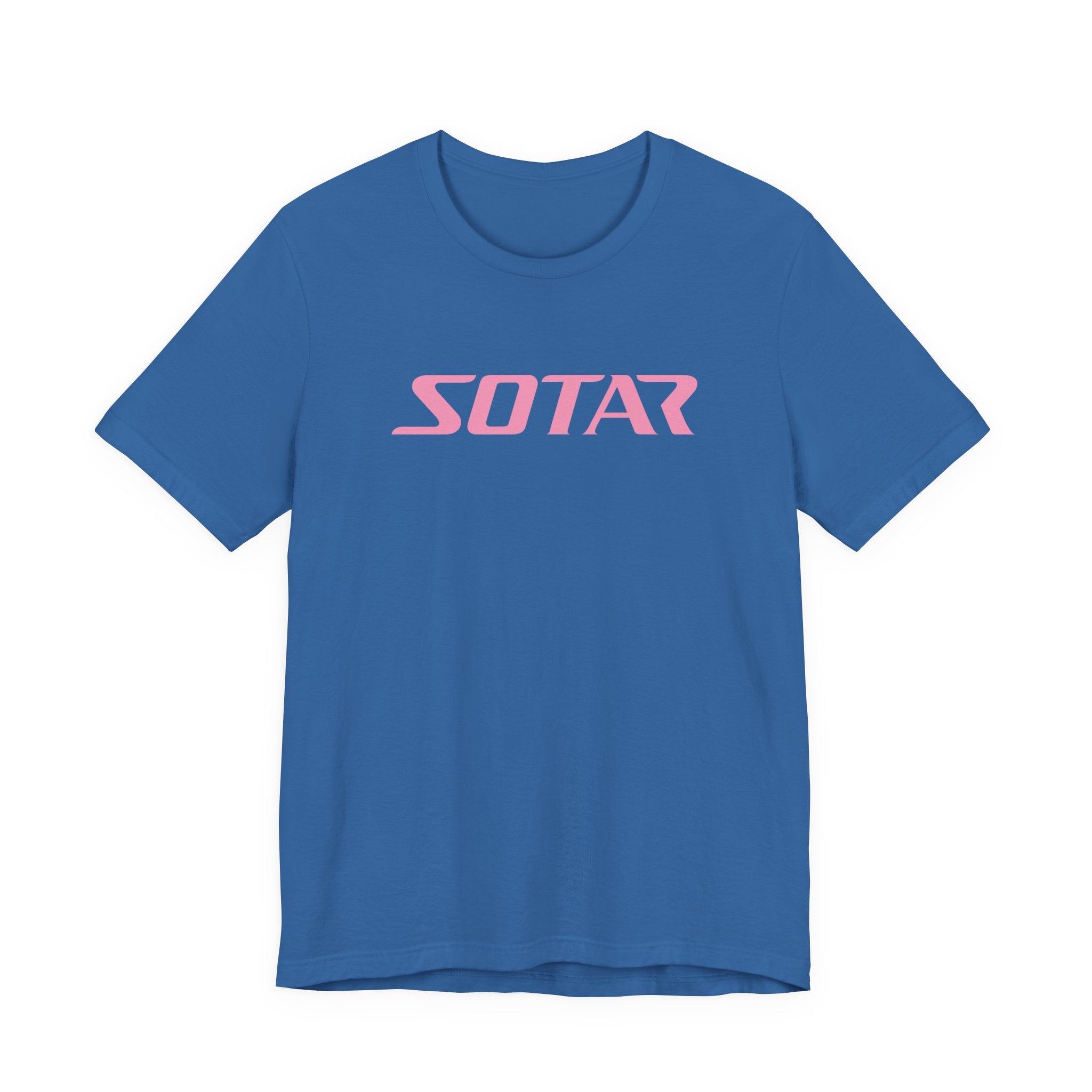 SOTAR Pink LOGO Graphic Tee - Unisex Casual T-Shirt, Everyday Outdoor
