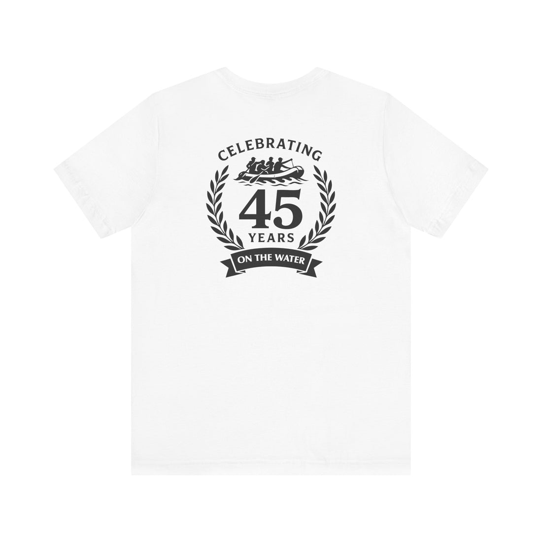 SOTAR Black Logo Celebrating 45 Years Unisex Tee, Commemorative Shirt, Whitewater Rafting Anniversary T-Shirt