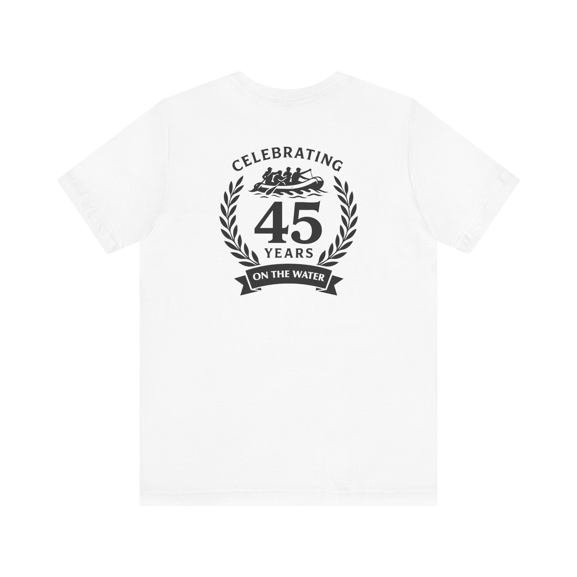 SOTAR Black Logo Celebrating 45 Years Unisex Tee, Commemorative Shirt, Whitewater Rafting Anniversary T-Shirt