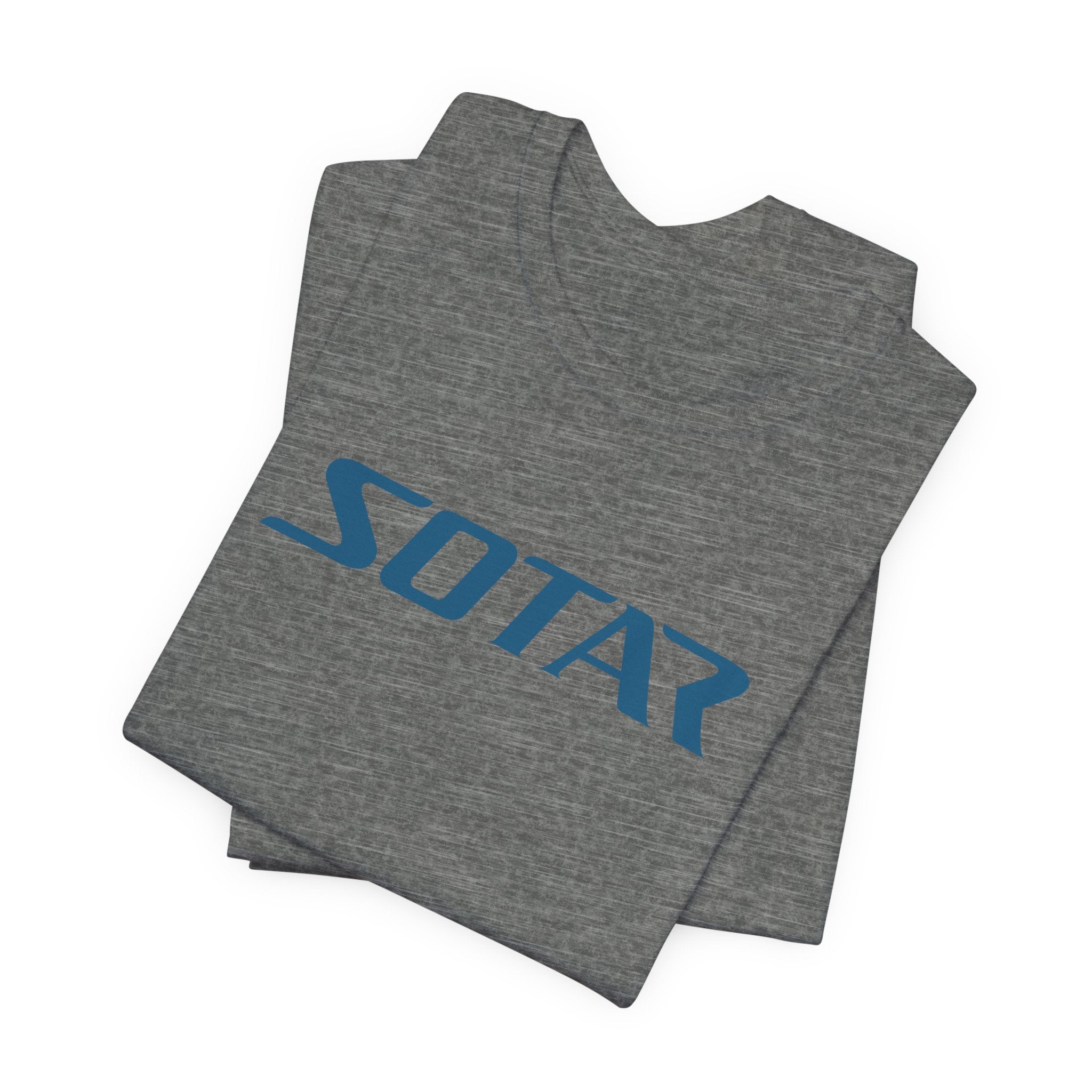 SOTAR Teal LOGO Graphic Tee - Unisex Casual T-Shirt, Everyday Outdoor