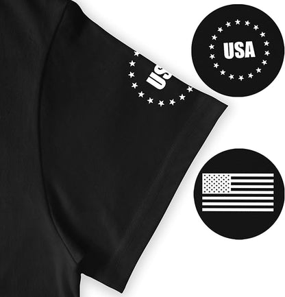 SOTAR 4th of July Shirts Men:USA American Flag Patriotic Independence Day
