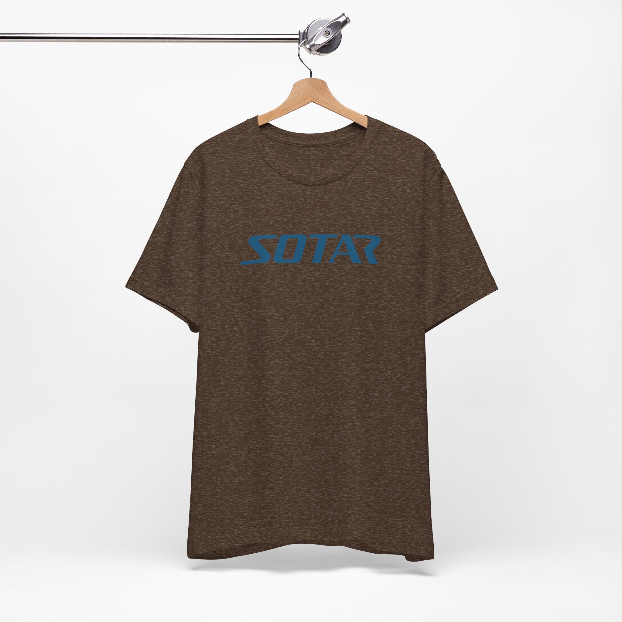 SOTAR Teal LOGO Graphic Tee - Unisex Casual T-Shirt, Everyday Outdoor
