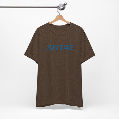 SOTAR Teal LOGO Graphic Tee - Unisex Casual T-Shirt, Everyday Outdoor